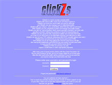Tablet Screenshot of clickzzs.nl